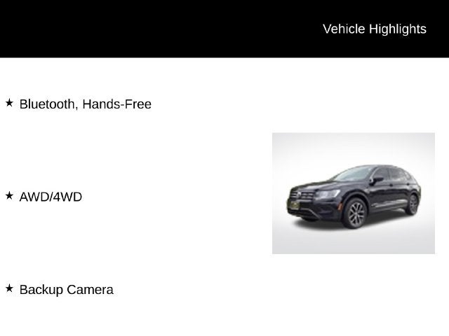 2021 Volkswagen Tiguan 2.0T SE