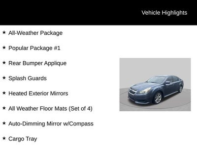 2013 Subaru Legacy 2.5i Premium