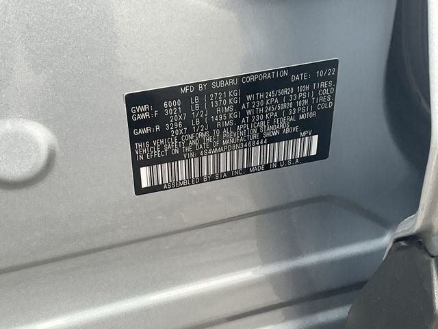 2022 Subaru Ascent Limited