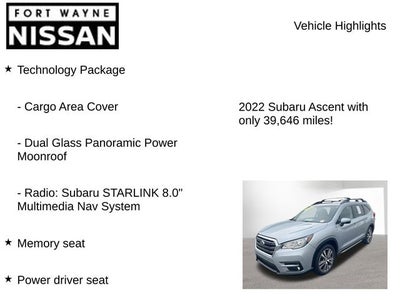 2022 Subaru Ascent Limited