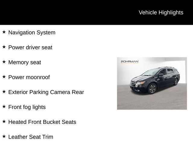 2014 Honda Odyssey Touring