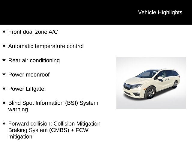 2019 Honda Odyssey EX-L