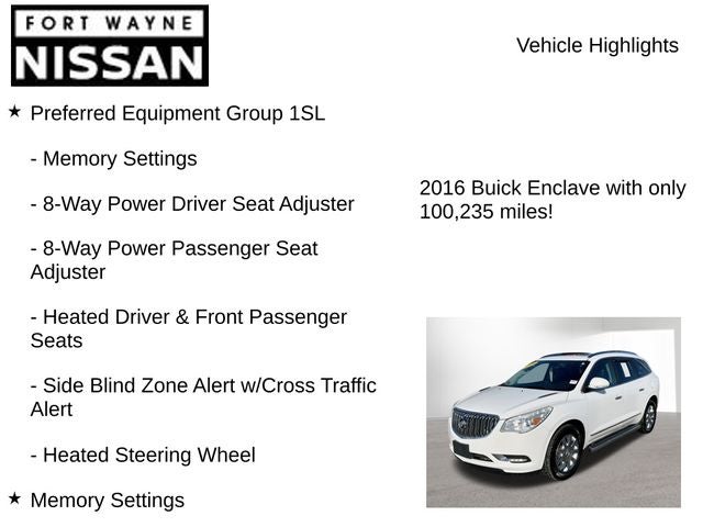 2016 Buick Enclave Leather Group