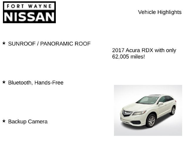 2017 Acura RDX Base