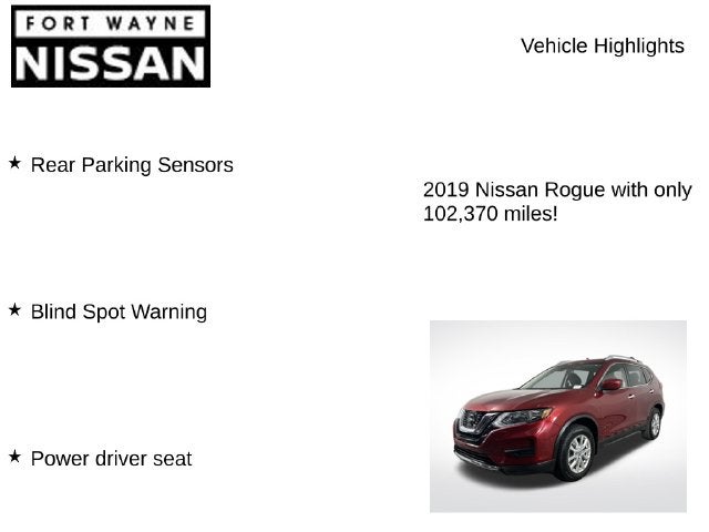 2019 Nissan Rogue SV