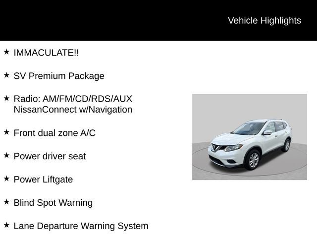 2015 Nissan Rogue SV