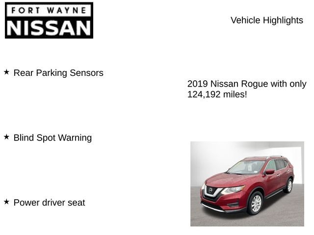 2019 Nissan Rogue SV