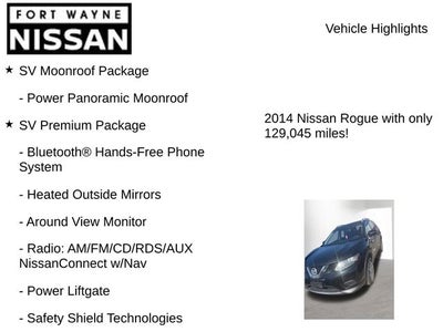 2014 Nissan Rogue SV
