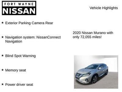 2020 Nissan Murano SL