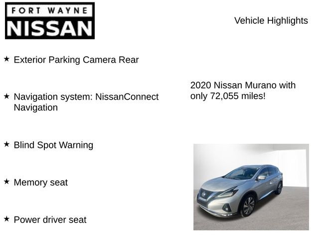 2020 Nissan Murano SL