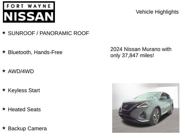 2024 Nissan Murano SL