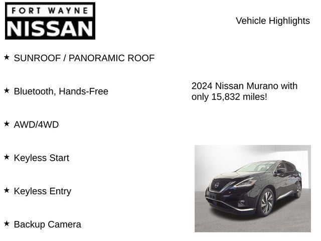 2024 Nissan Murano SL