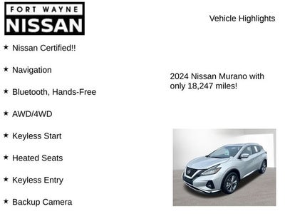 2024 Nissan Murano Platinum