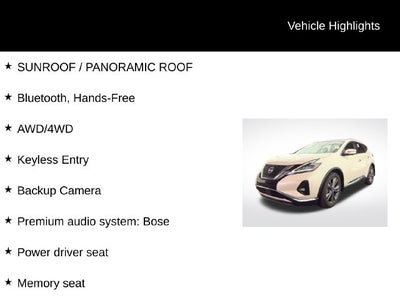 2023 Nissan Murano Platinum