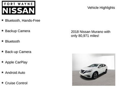2018 Nissan Murano SL