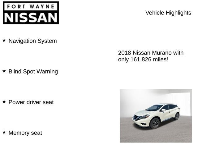 2018 Nissan Murano SL