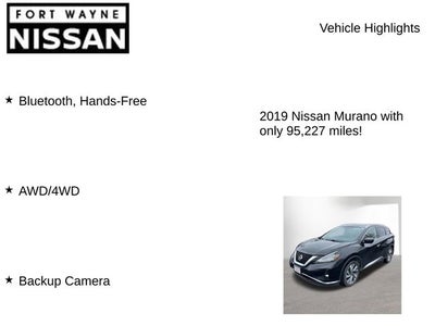 2019 Nissan Murano SL