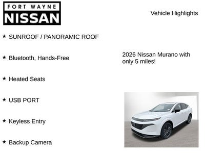 2026 Nissan Murano SL