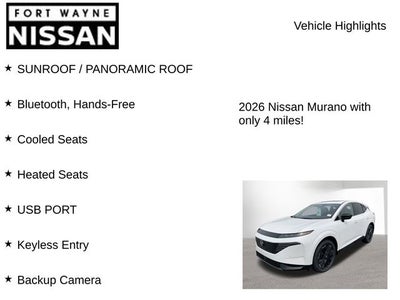 2026 Nissan Murano Platinum