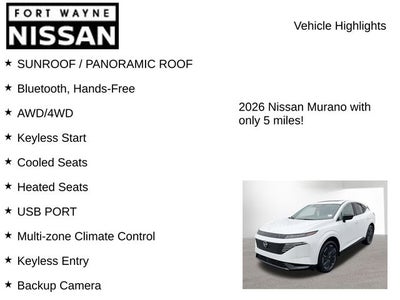 2026 Nissan Murano Platinum