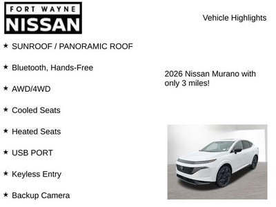 2026 Nissan Murano Platinum
