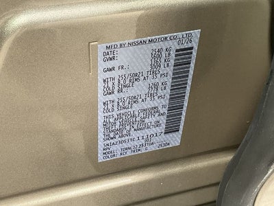 2026 Nissan Murano Platinum