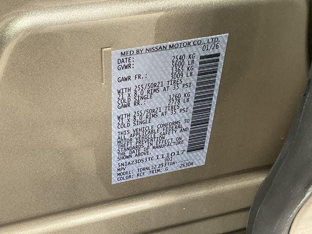 2026 Nissan Murano Platinum