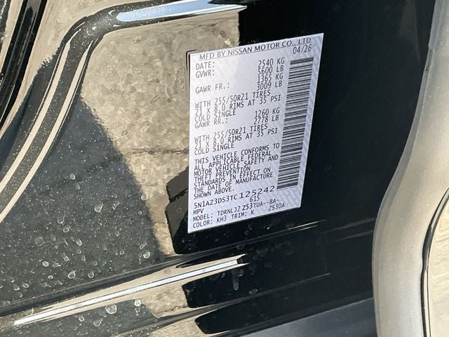 2026 Nissan Murano Platinum