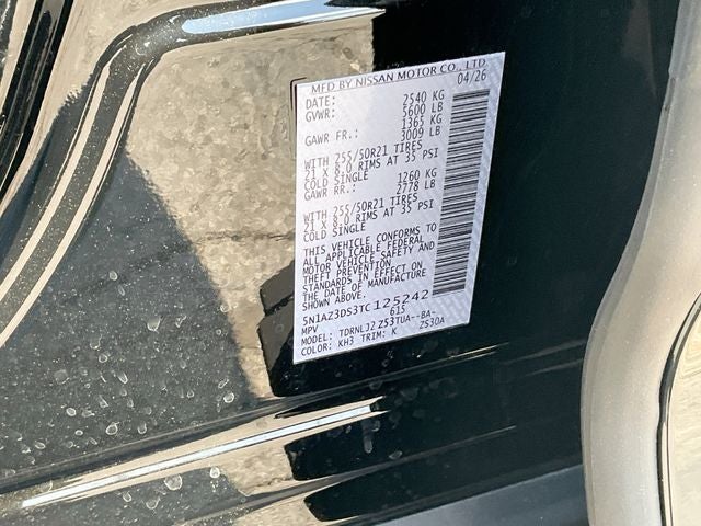 2026 Nissan Murano Platinum