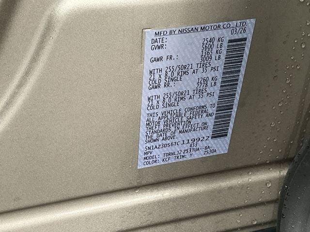 2026 Nissan Murano Platinum