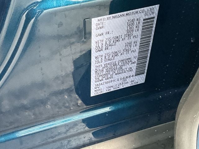 2026 Nissan Murano Platinum