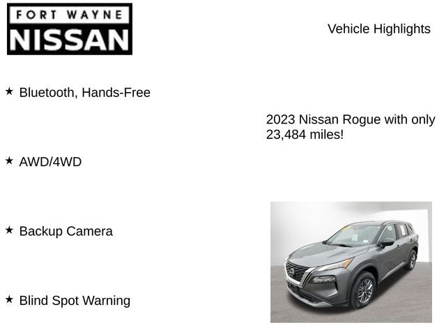 2023 Nissan Rogue S