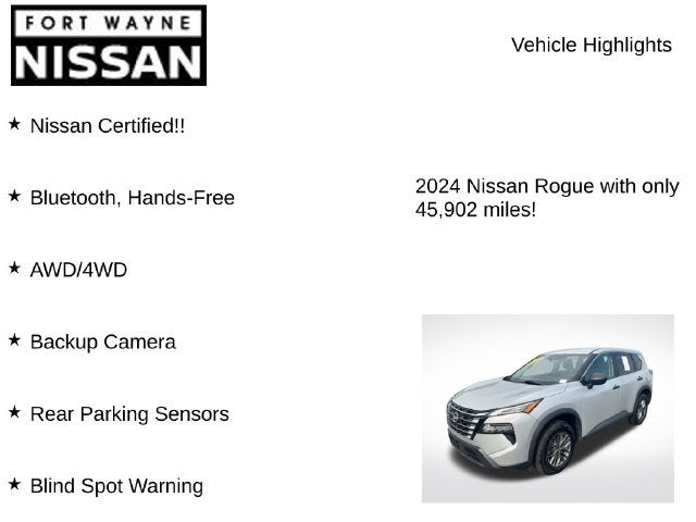 2024 Nissan Rogue S