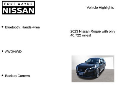2023 Nissan Rogue S