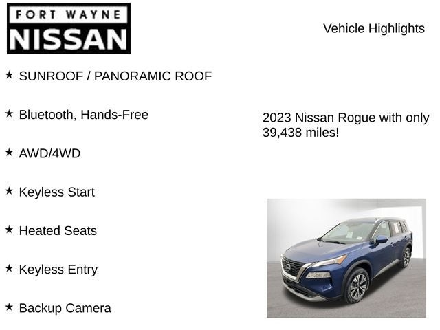 2023 Nissan Rogue SV