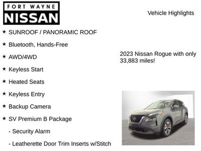 2023 Nissan Rogue SV