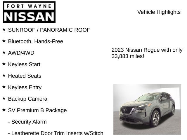 2023 Nissan Rogue SV