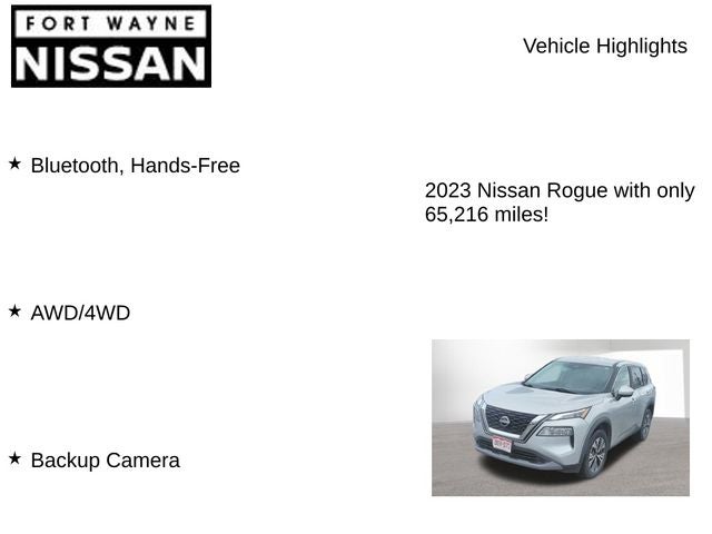 2023 Nissan Rogue SV