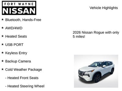 2026 Nissan Rogue SV