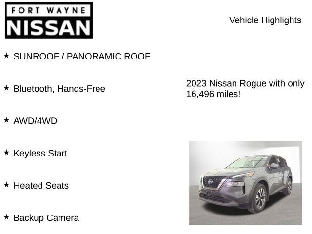 2023 Nissan Rogue SV