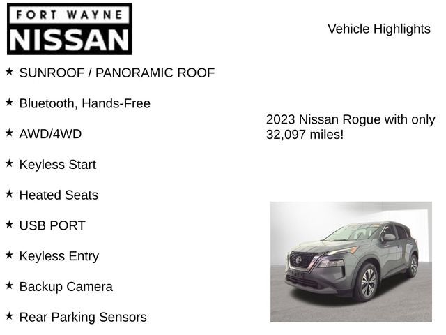 2023 Nissan Rogue SV