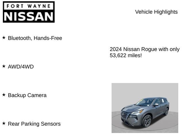 2024 Nissan Rogue SV