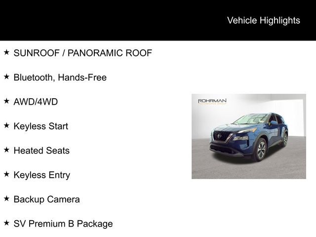 2023 Nissan Rogue SV
