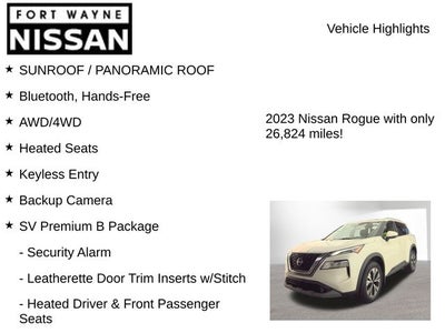 2023 Nissan Rogue SV