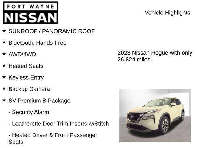 2023 Nissan Rogue SV
