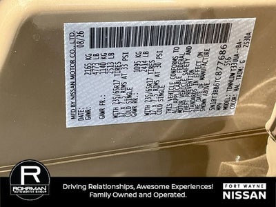 2026 Nissan Rogue Rock Creek