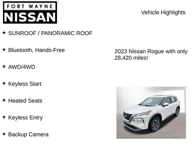 2023 Nissan Rogue SV