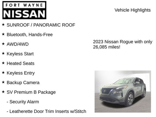 2023 Nissan Rogue SV