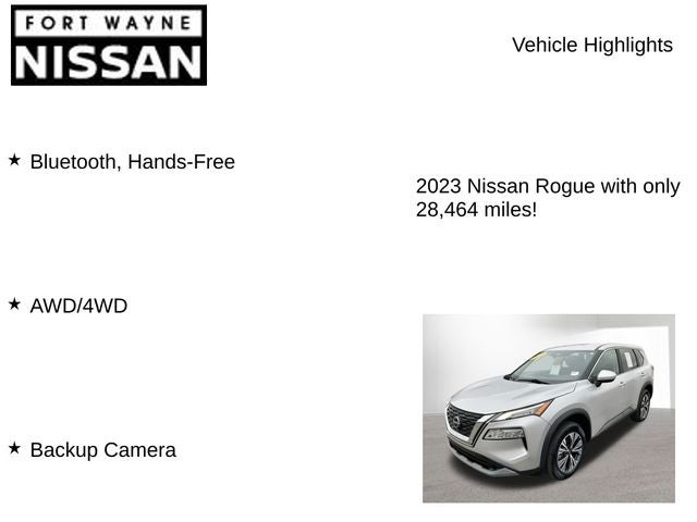 2023 Nissan Rogue SV