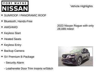 2023 Nissan Rogue SV